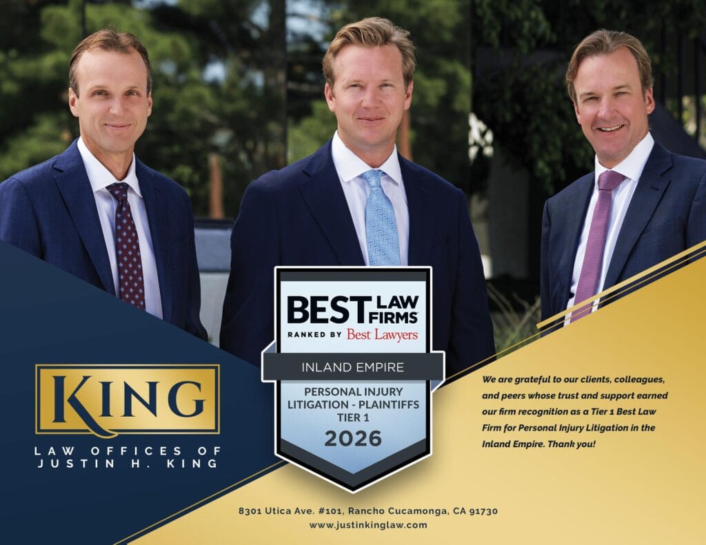 The Law Offices of Justin H. King – Tier 1 Best Law Firm Inland Empire 2026